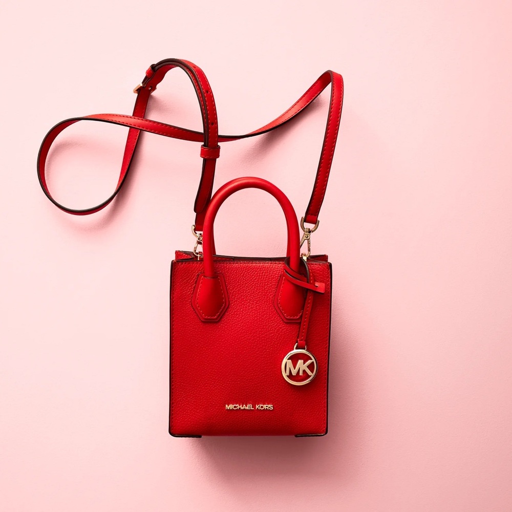 NWT Michael Kors Red Crossbody Bag